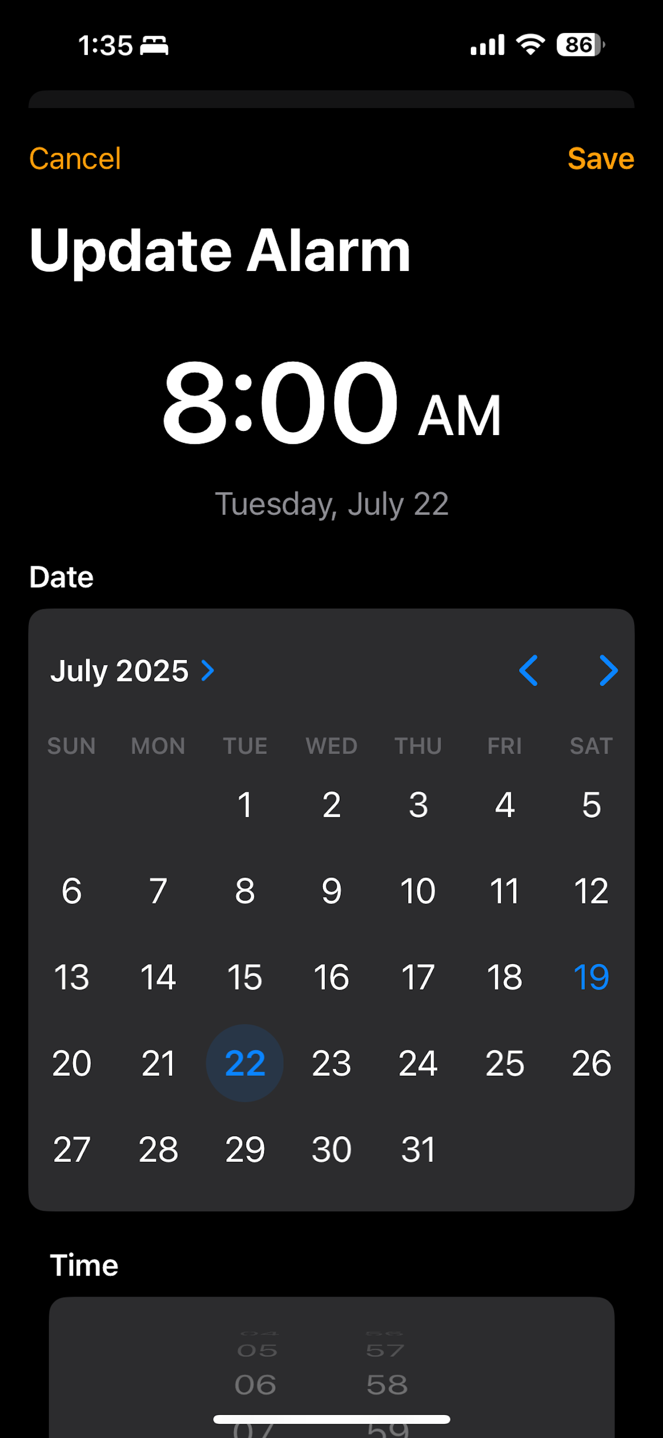 MiraiAlarm App Preview